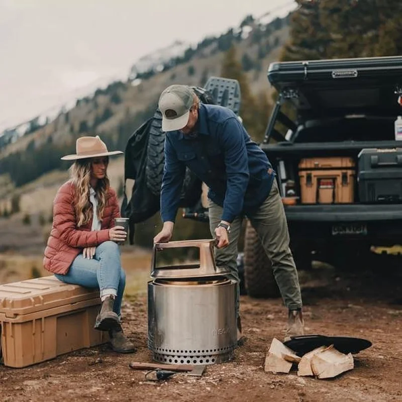Чугунена плоча Solo Stove Cast Iron Griddle Top + Hub (Модел: Yukon) - Снимка 6