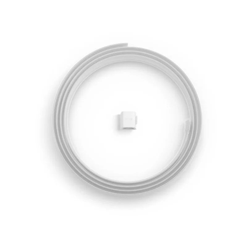 Смарт допълнителна LED RGBIC димируема лента Philips Hue Flux Extension WACA, 2 м, бяла, 19.5W, 2000 lm, 16 милиона цвята (BT, Zigbee, Apple Home, Google, Alexa, SmartThings) - Снимка 4