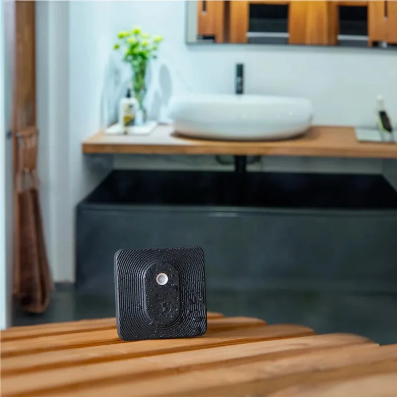 Смарт сензор за температура и влажност Shelly BLU H&T ZigBee, черен - Снимка 5