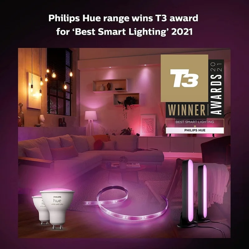 LED лента Philips Hue 2 m Starter Kit (HomeKit) - Снимка 6