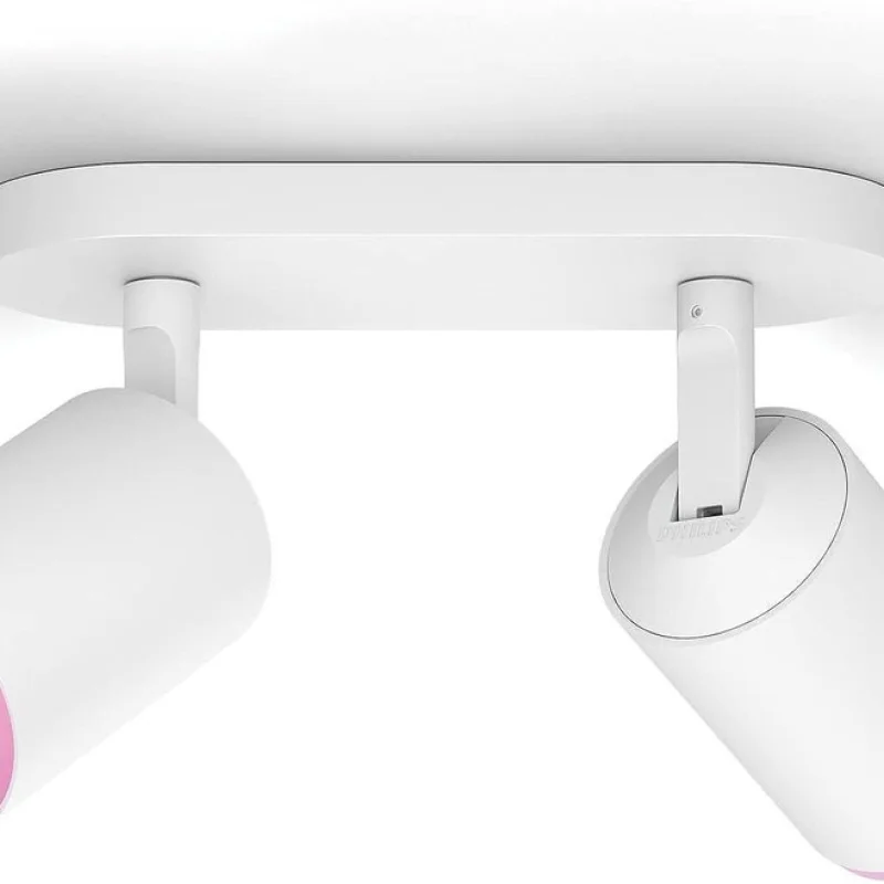 Смарт димируем RGBW LED двоен спот Philips HUE Fugato WACA, бял, 2x350 lm, бяла/цветна светлина с 16 мил. цвята (BT, Zigbee, HomeKit, Google, Alexa, SmartThings) - Снимка 11