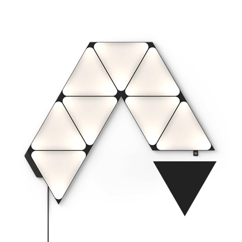 Nanoleaf Ограничено издание, Ultra black triangles, 9 светлинни панела, Smarter Kit - Снимка 4