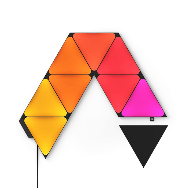 Nanoleaf Ограничено издание, Ultra black triangles, 9 светлинни панела, Smarter Kit - Снимка 2