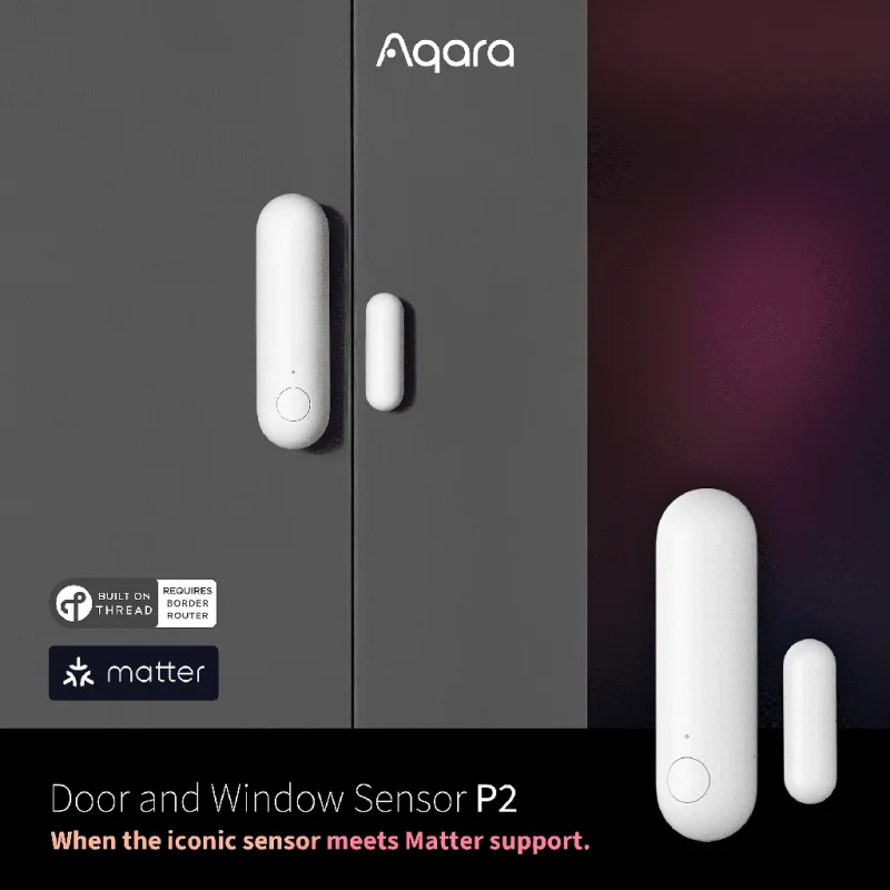 Смарт сензор за врати и прозорци Aqara Door & Window Sensor P2 (Matter/Thread) - Снимка 6