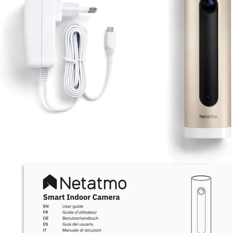 Камера за закрито Netatmo Indoor Security Camera, WiFi - Снимка 3