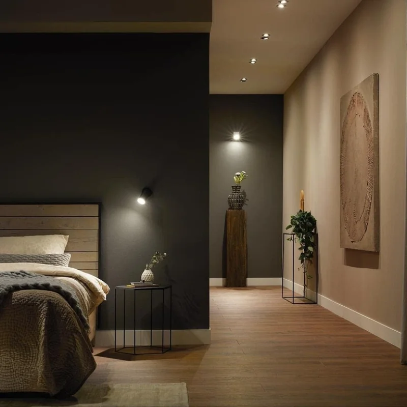 Смарт LED димируема луничка Philips Hue White GU10, 400 lm, 4.2W, 2 бр. (BT, Zigbee, HomeKit, Google, Alexa, SmartThings) - Снимка 7