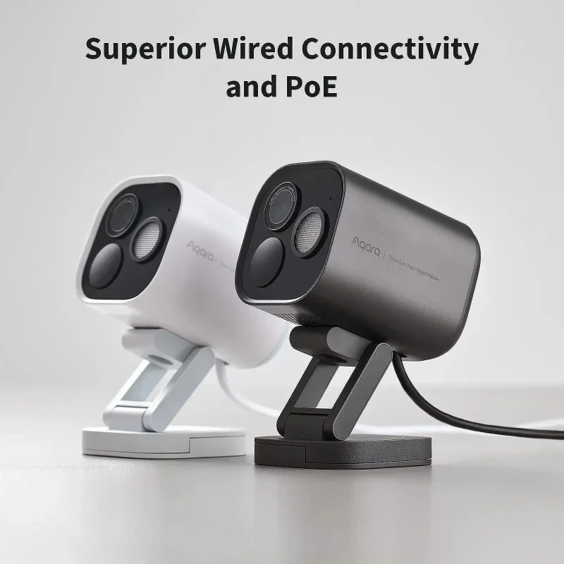 Външна смарт камера-хъб Aqara G5 Pro - PoE, сива - Снимка 3