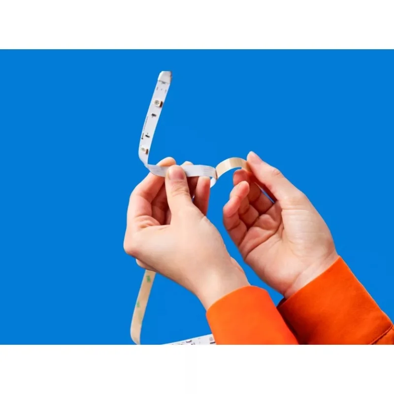 Смарт LED RGBW димируема лента WiZ Smart LED Strip Type-C 10 м, 12W, 3200 lm, IP65, 16 милиона цвята (BT, Zigbee, Matter, Apple Home, Google, Alexa, SmartThings) - Снимка 6