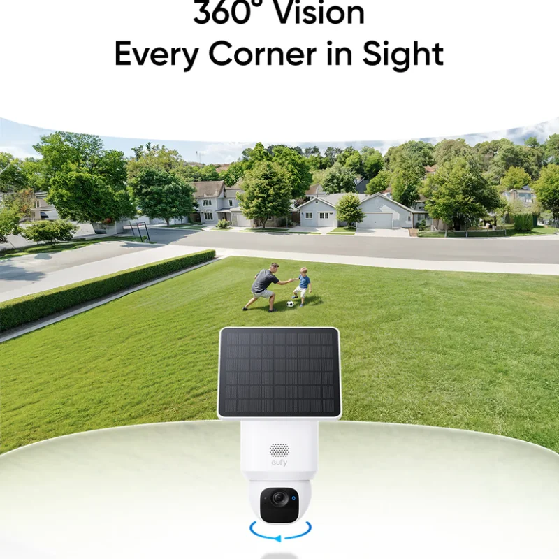 Смарт камера Wi-Fi Eufy SoloCam E30 - Снимка 2