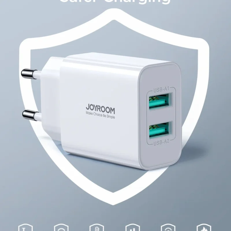 JOYROOM Smart Charger 10.5W 2USB - Снимка 4
