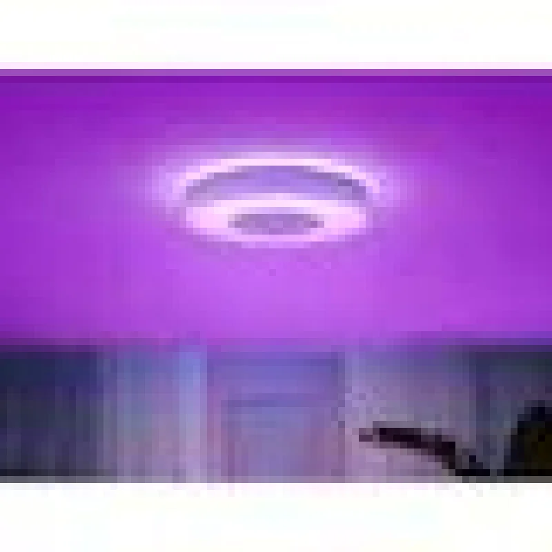 Смарт LED RGBW димируема лампа за таван Philips HUE Infuse L WACA, бяла, 42.5 см, 52.5 W, 3700 lm, бяла/цветна светлина, 16 мил. цвята (BT, Zigbee, HomeKit, Google, Alexa, SmartThings) - Снимка 8