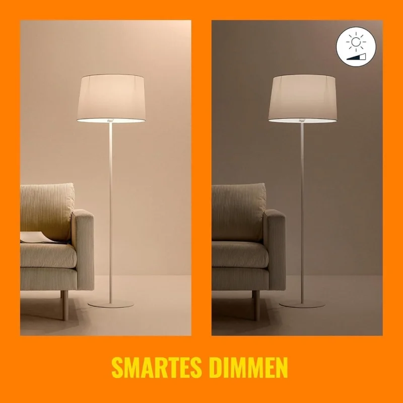 Смарт LED димируема крушка WiZ Smart Bulb Candle 4.9W, 470 lm, E14, бяла светлина 2100 - 6500К (BT, Zigbee, Matter, Apple Home, Google, Alexa, SmartThings) - Снимка 3
