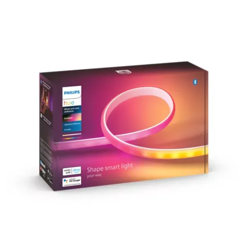 Градиентна LED лента Philips Hue: 2м Стартов пакет (HomeKit)