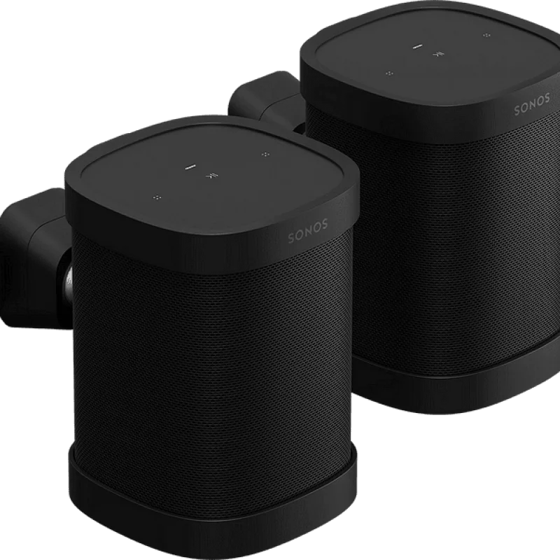 Стенна стойка Sonos One Wall Mount, Бяла (Цвят: Black, Вариант: One) - Снимка 13