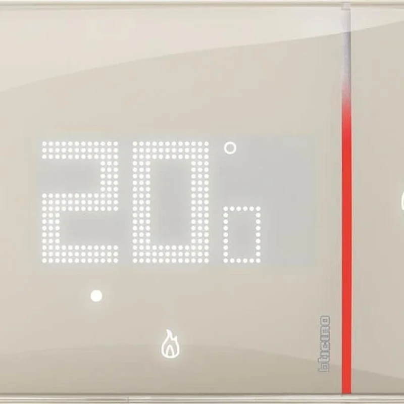 Смарт Wi-Fi термостат за вграден монтаж Bticino Smarther 2 (Цвят: Крем) - Снимка 6