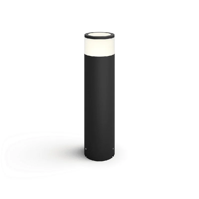 Смарт градинска LED RGBW димируема лампа Philips Hue Calla WACA, 8W, 600 lm, IP65, Черна - Снимка 6
