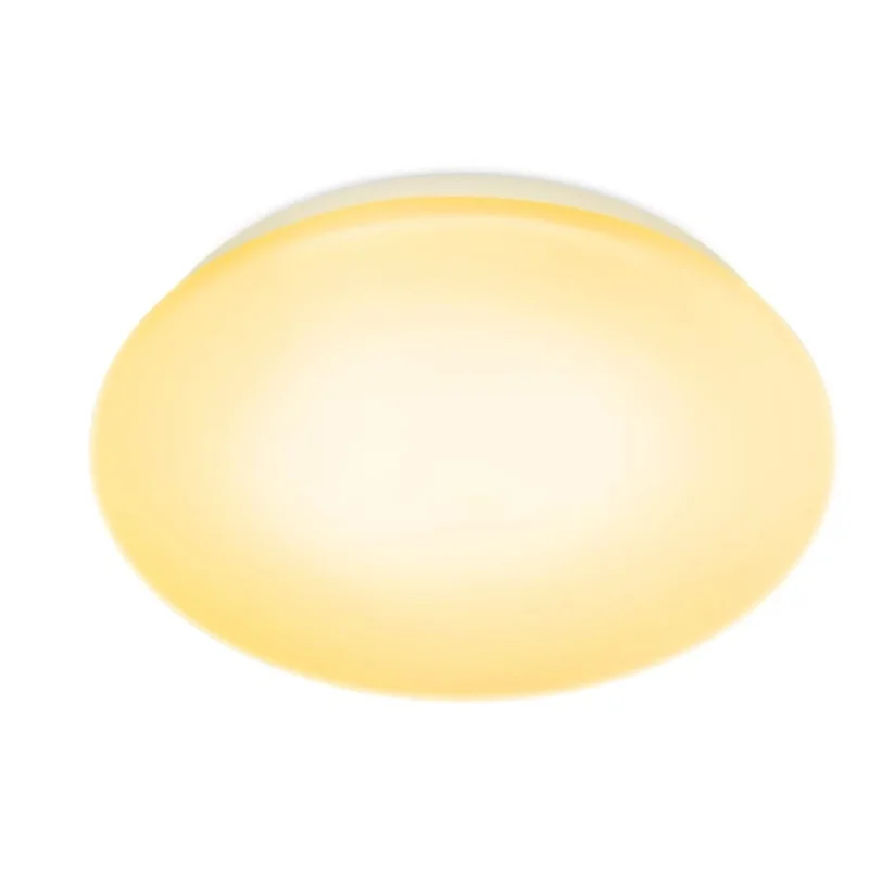 Смарт LED димируема плафониера WiZ Adria Ceiling Warm White, бяла, 32 см, 17W, 1600 lm, топла бяла светлина 2700К (BT, Zigbee, Apple Home, Google, Alexa, SmartThings) - Снимка 4