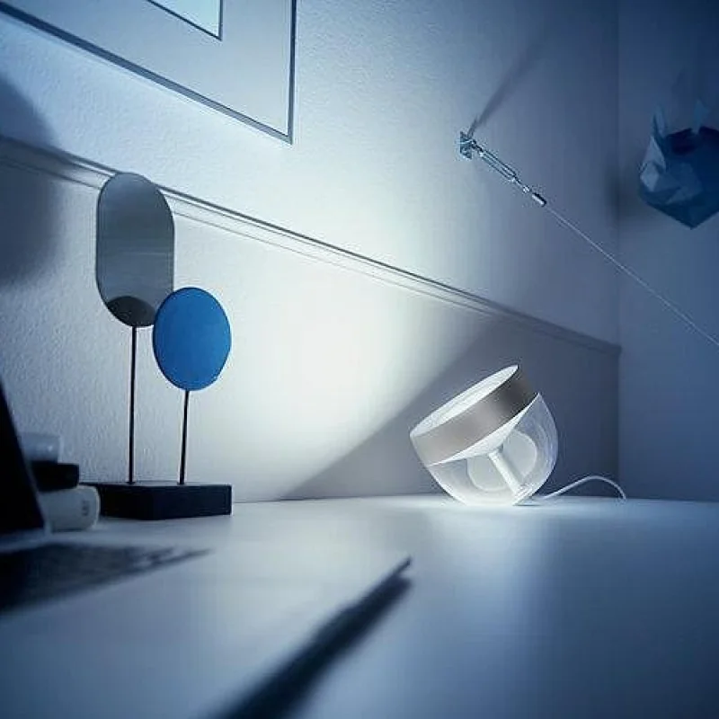Смарт LED RGBW димируема лампа Philips Hue Iris WACA Special Edition, 8.2W, 570 lm, E26, Copper/Silver/Gold (Цвят: Бронзов) - Снимка 6