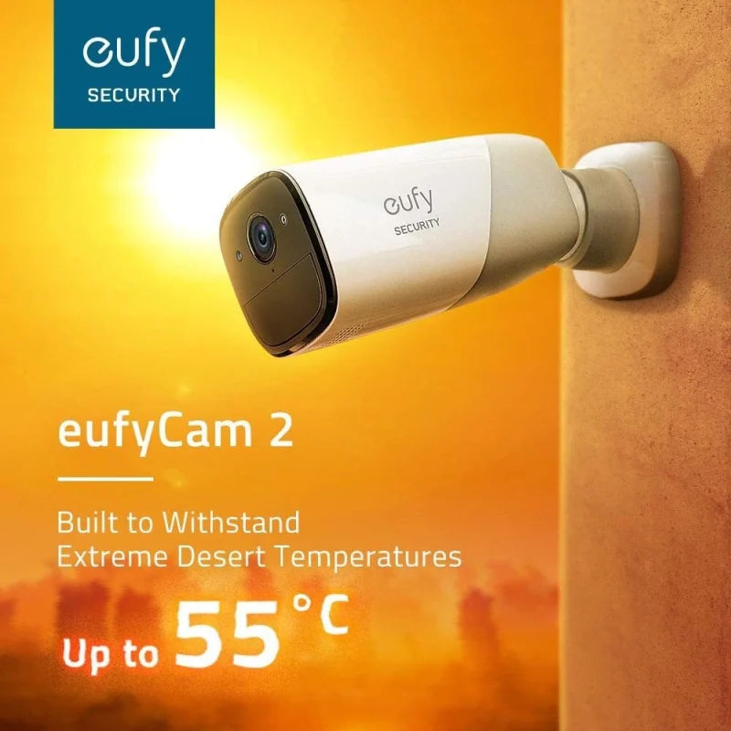 Външна охранителна система с 2 камери Eufy Cam 2 (HomeKit) (Вариант: 3 камери) - Снимка 7