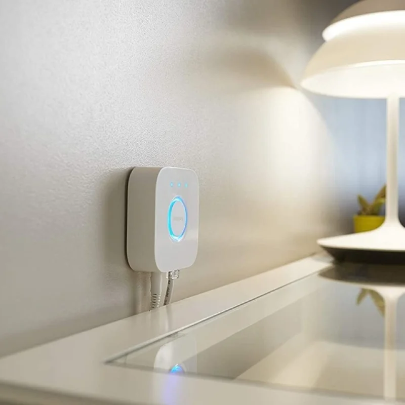 Смарт хъб Philips Hue Bridge EU (BT, Zigbee, Matter, HomeKit, Google, Alexa, SmartThings) - Снимка 4