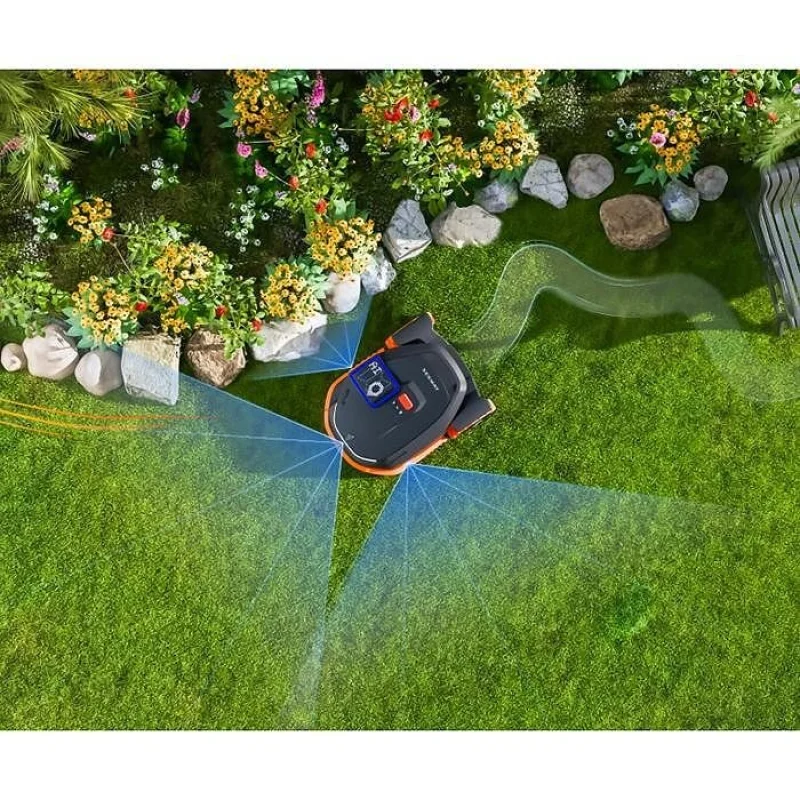 Смарт безкабелна косачка робот SEGWAY Navimow X330 4G за до 4 800 кв. м., AI навигация, GPS, 3D камера, IP66 (BT, Wi-Fi, Alexa, Google) - Снимка 10