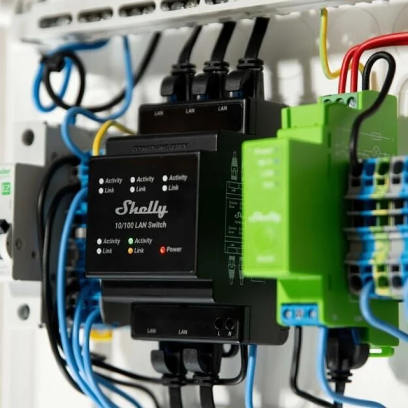 Смарт Wi-Fi LAN суич Shelly LAN Switch - Снимка 4