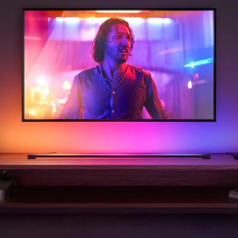 Philips HUE Градиентен линеен фонов осветител Hue Play, Compact, черен - Снимка 9