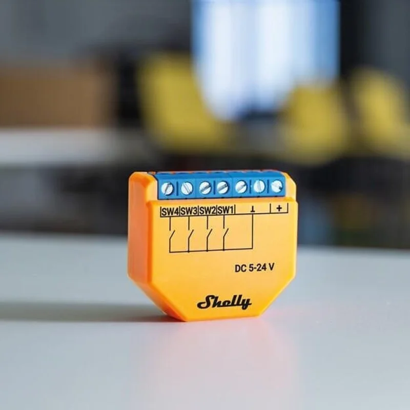 Shelly Plus i4 DC - Снимка 3