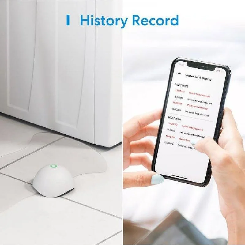 Смарт сензор за течове Meross Smart Water Leak Sensor - Снимка 5