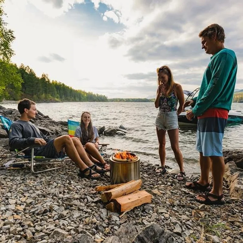 Преносимо бездимно огнище Solo Stove Ranger 2.0 - Снимка 2