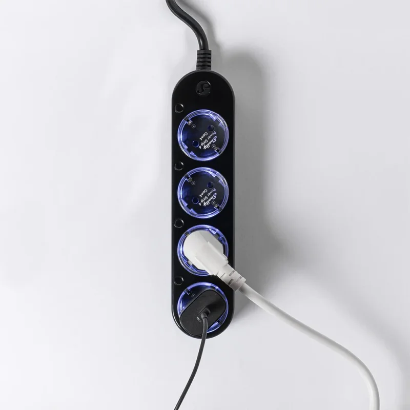 Смарт разклонител Shelly Power Strip 4 Gen4 - черен - Снимка 5
