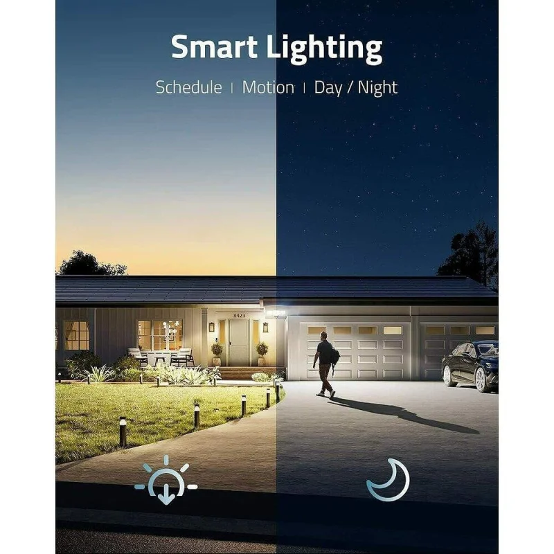 Камера за външно видеонаблюдение Anker Eufy Floodlight Camera S330 - Снимка 6