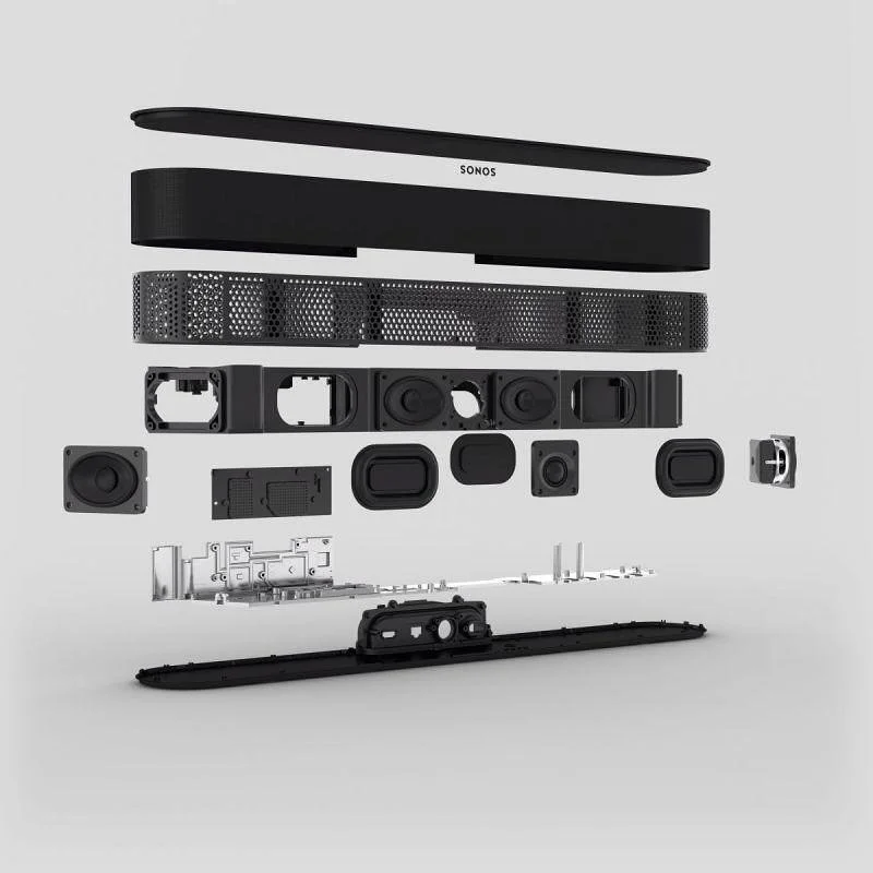 Саундбар Sonos Beam Gen2, черен (AirPlay 2) (Цвят: White) - Снимка 4