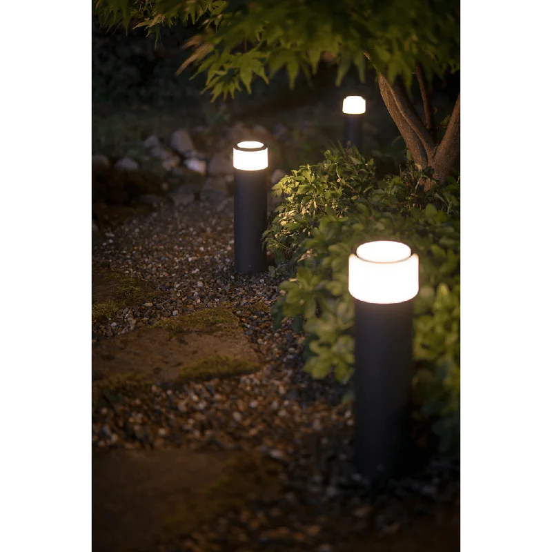 Смарт градинска LED RGBW димируема лампа Philips Hue Calla WACA, 8W, 600 lm, IP65, Черна - Снимка 10