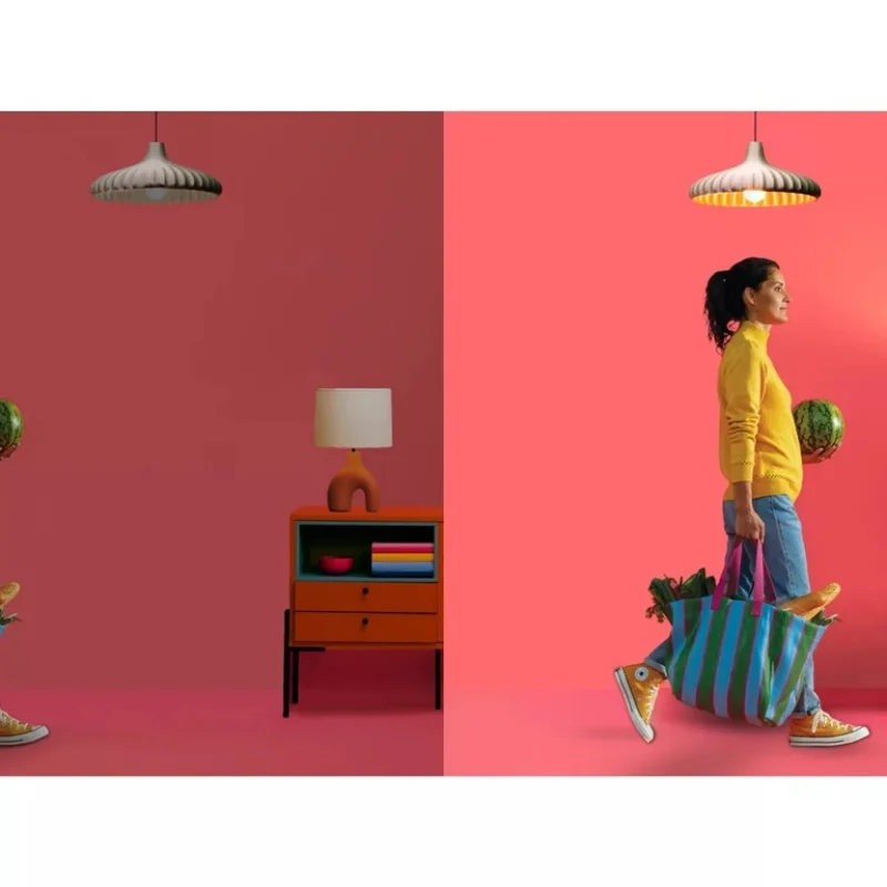 Смарт LED димируема крушка WiZ Smart Bulb Spot 4,7W, 345 lm, GU10, бяла светлина 2100 - 6500К (BT, Zigbee, Matter, Apple Home, Google, Alexa, SmartThings) - Снимка 5