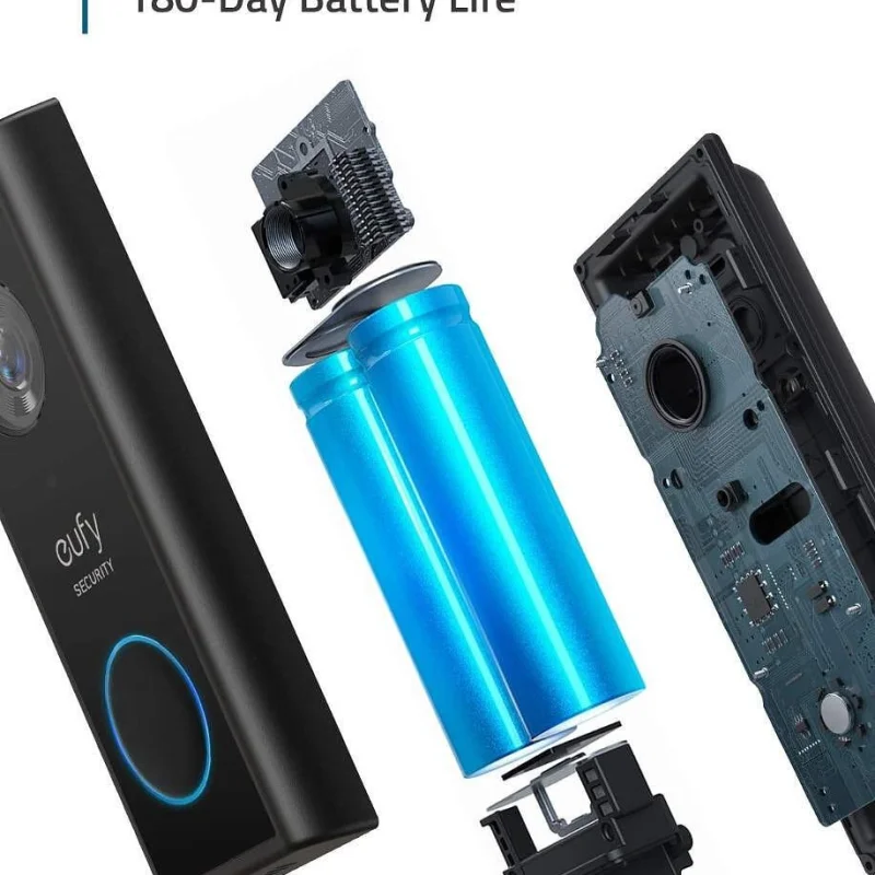 Смарт видео звънец Anker Eufy, Wi-Fi, 2K HD - Снимка 3
