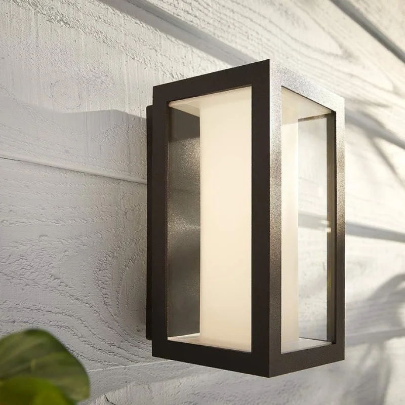 Смарт външен RGBW LED димируем аплик Philips Hue Impress + Hue Bridge, 8W, 1200 lm, E26, IP54, Черен - Снимка 16