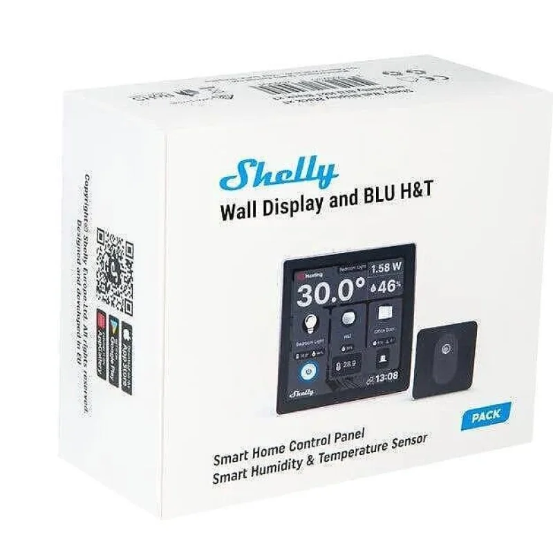 Shelly Wall Display Black + BLU H&T Black, черен - Снимка 3