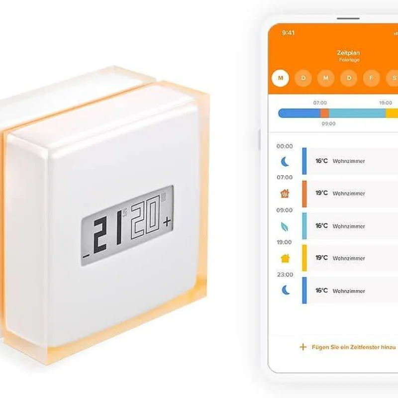 Смарт термостат за котел Netatmo by Starck (HomeKit)