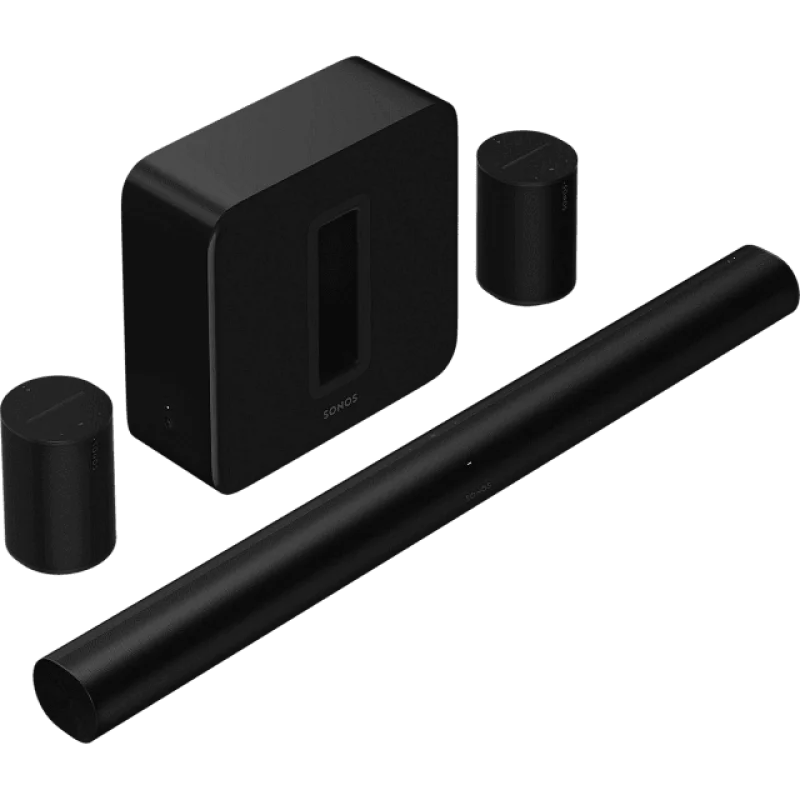 Комплект за домашно кино Sonos Premium Immersive Set with Arc (Цвят: Черен)