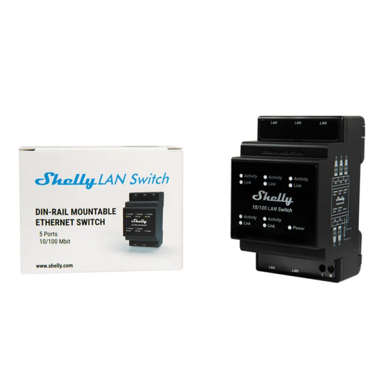 Смарт Wi-Fi LAN суич Shelly LAN Switch - Снимка 5