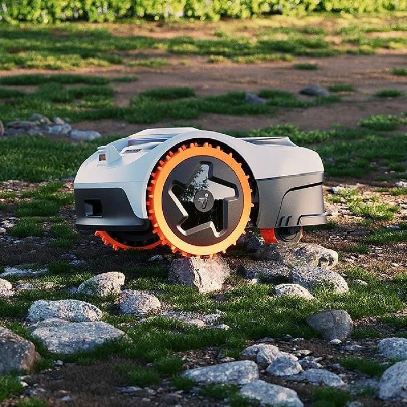 Смарт безкабелна косачка робот SEGWAY NAVIMOW I210 AWD 4G за до 1000 м2, AI навигация, GPS, камера, IP66 (BT, Wi-Fi, Alexa, Google) - Снимка 19