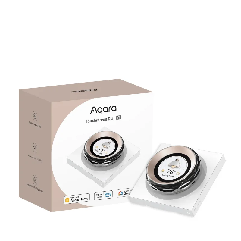 Смарт ключ и контролер с дисплей Aqara Touchscreen Dial V1 EU, 2+2 бутона