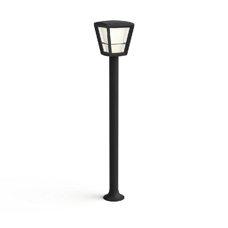 Смарт градинска LED RGBW димируема лампа Philips Hue Econic WACA, 100 см, 15W, GU10, IP44, 1150 lm, Черна - Снимка 12