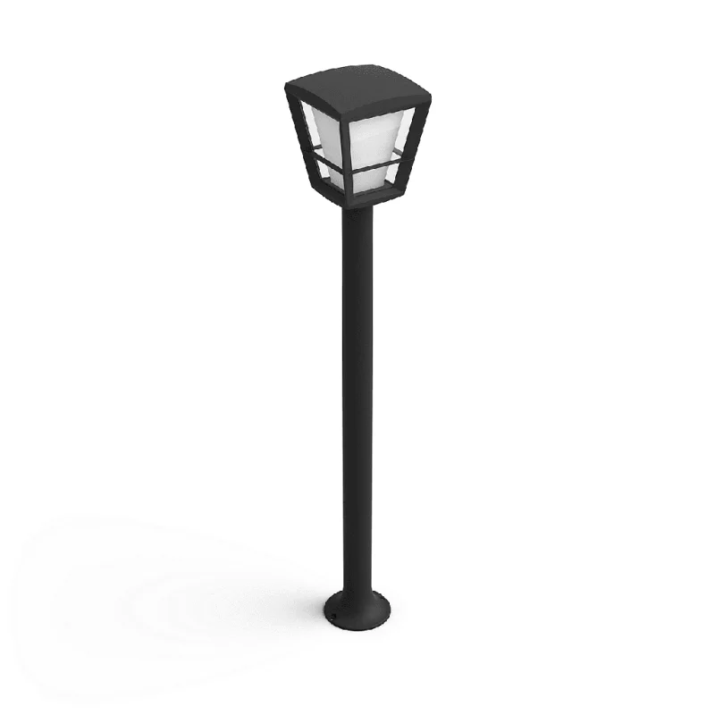 Смарт градинска LED RGBW димируема лампа Philips Hue Econic WACA, 100 см, 15W, GU10, IP44, 1150 lm, Черна - Снимка 11