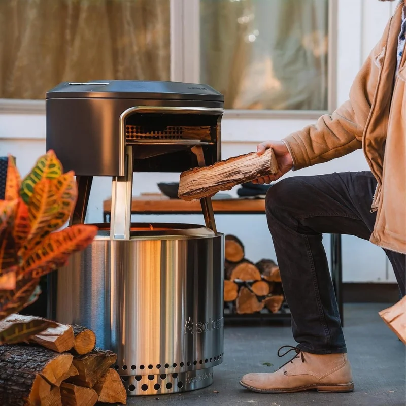 Solo Stove BonFire Fire Pit Pizza Night фурна за пица на огън - Снимка 7