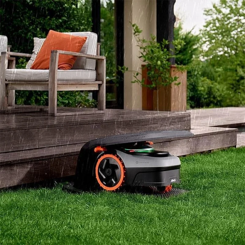Смарт безкабелна косачка робот SEGWAY NAVIMOW I210 AWD 4G за до 1000 м2, AI навигация, GPS, камера, IP66 (BT, Wi-Fi, Alexa, Google)
