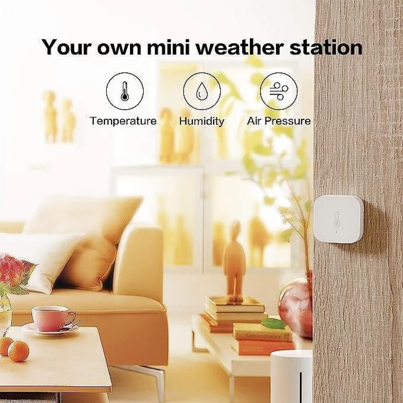 Сензор за температура и влажност Aqara Temperature and Humidity Sensor T1 Zigbee 3.0 - Снимка 3