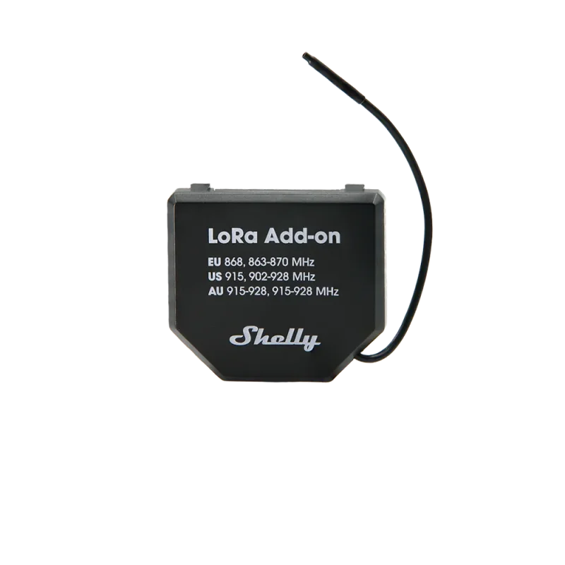 Усилвател на сигнал за релета Shelly LoRa Add-on