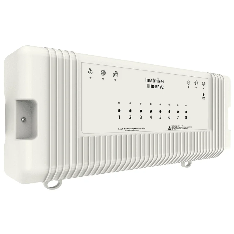 Клемна Шина Безжична Heatmiser UH8  RF V2 8 Zone Wireless - Снимка 4